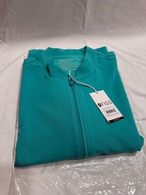 Figs Men’s Aqua Denver Scrub Jacket